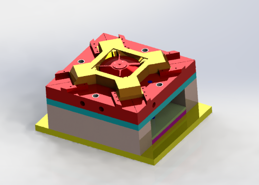 CPU风扇挡板模具缩略图